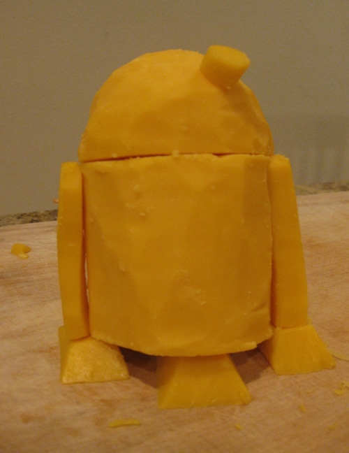 R2D2 Star Wars Cheese
