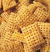 Unusual Art: Embroidered Chex Cereal Pieces Unusual Art: Embroidered Chex Cereal Pieces