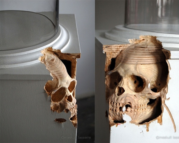 Eerie Wooden Sculpture Art Pieces