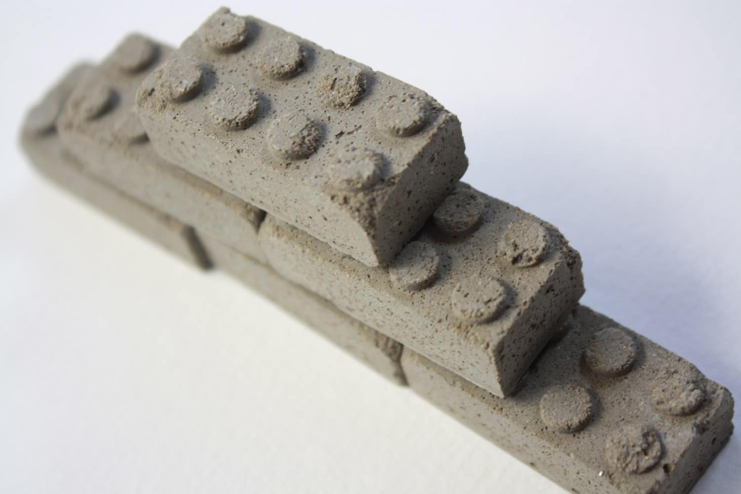 Real Concrete Lego Building Blocks
