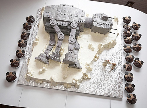AT-T Sheet Cake With Figures