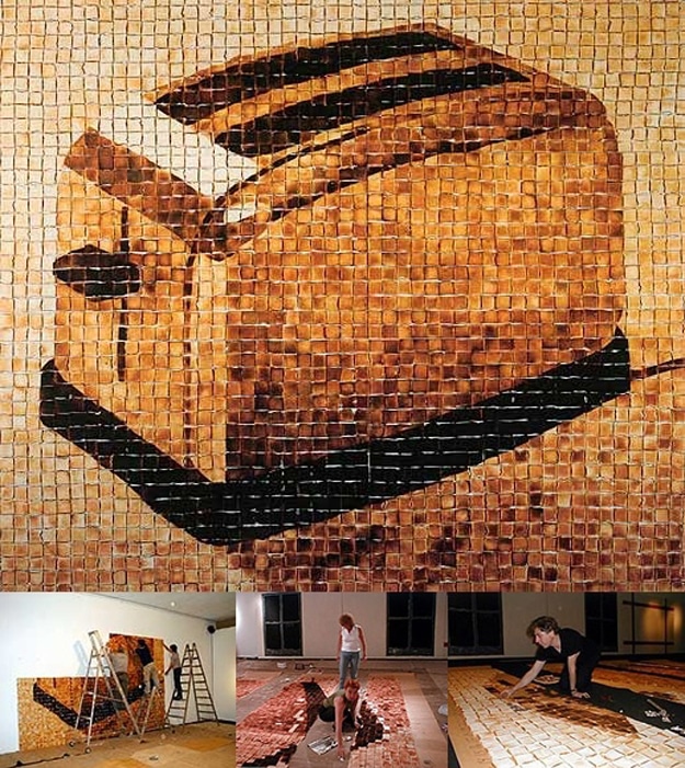 Toaster Made Out Of Toasts