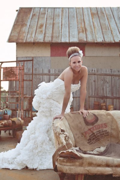 Toilet Paper Wedding Dress Design