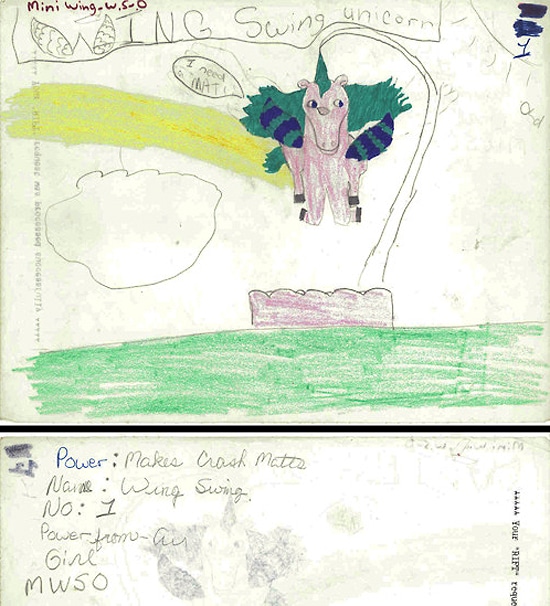 Child's Special Unicorn Drawings