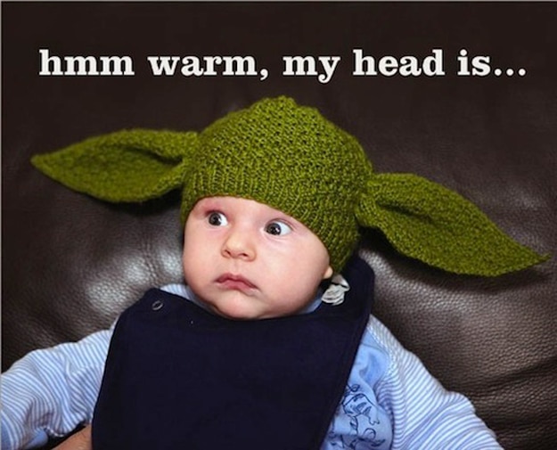 Star Wars Yoda Infant Hat