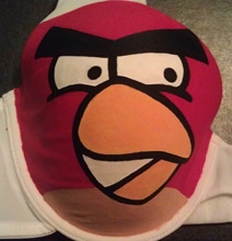 The Angry Boobs Bra: For Ultimate Angry Birds Fans The Angry Boobs Bra: For Ultimate Angry Birds Fans