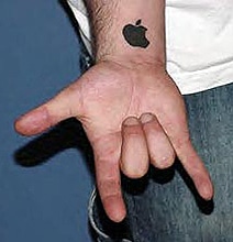 The Mac Daddy Collection Of Apple Logo Tattoos [20 Pics]