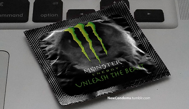 Monster Energy Drink Condom