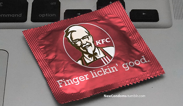 KFC Finger Lickin Good Condom