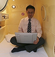 The Japanese Sleeping Capsule For Nighttime Workaholics