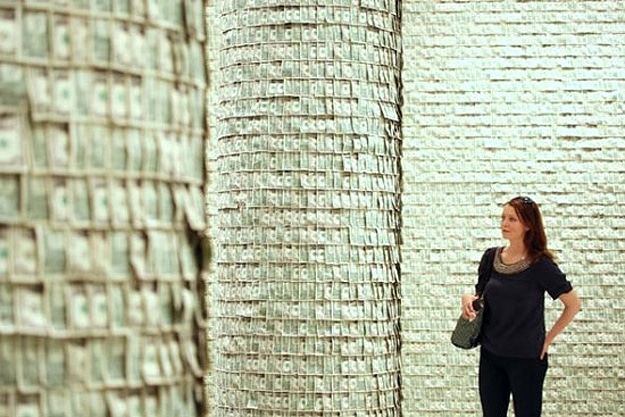 $100,000 On A Wall