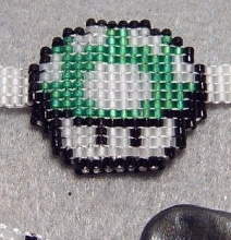 For Stylish Geeks: The Super Mario Mushroom Bracelet For Stylish Geeks: The Super Mario Mushroom Bracelet