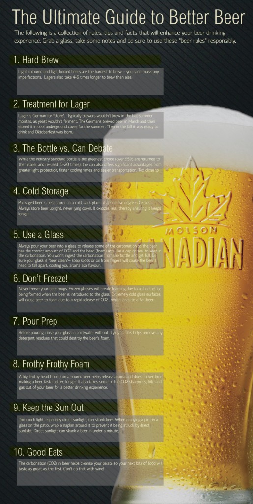 10 Tips Ultimate Guide To Better Beer [Infographic] Bit Rebels