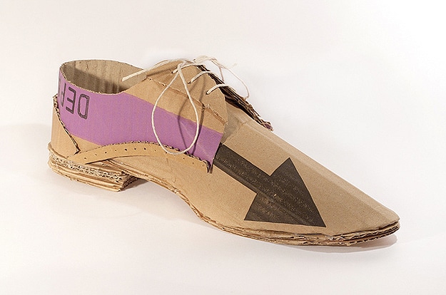 Dress Shoes Made From Cardboard