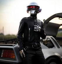 The Pimped Out Futuristic Daft Punk Helmet Version 2.0 The Pimped Out Futuristic Daft Punk Helmet Version 2.0