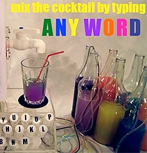 Taste Your Words: The Hydraulic Drink Mixing Typewriter