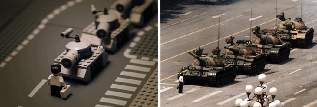 Famous Photographs Recreated In Lego