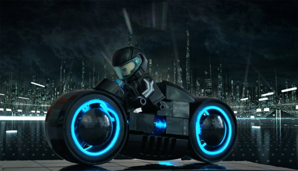 Lego Tron Wire Light Cycle