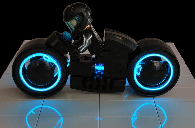 Lego Tron Wire Light Cycle