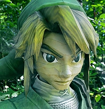 Whoa! A Life-Size Papercraft Link From Legend Of Zelda Whoa! A Life-Size Papercraft Link From Legend Of Zelda