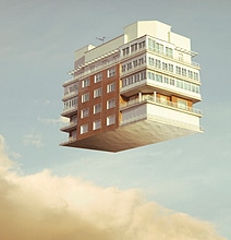 Floating Houses: Levitation Photography Gets Spooky