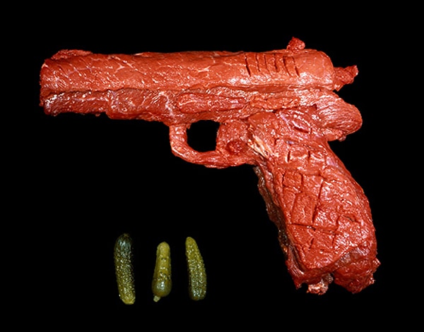 Bloody Beef Guns Art