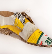 Stylish Shoes Molded From Recycled Cardboard Stylish Shoes Molded From Recycled Cardboard