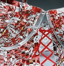 Beautiful Lingerie Crafted From Aluminum Cans