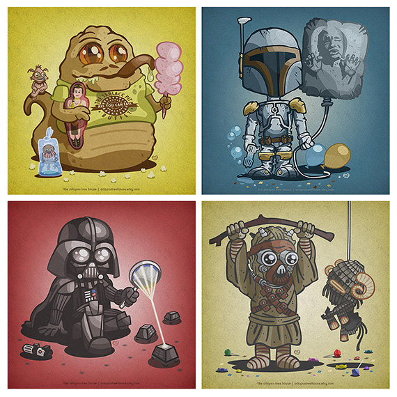 Star Wars Characters As Babies