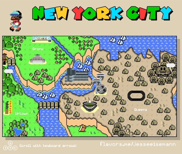 New York City Mario Game 