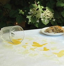 For The Artist In Your Life: The Happy Accidents Tablecloth