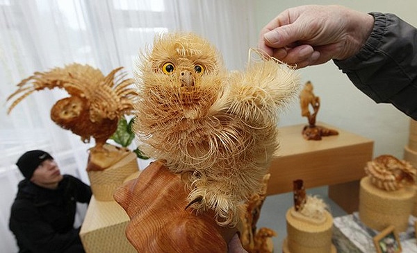 Wild Animals Made With Wood