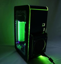 Mean Green Machine: A Freaky Xbox 360 Console Mod Mean Green Machine: A Freaky Xbox 360 Console Mod