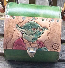 Geeky One-Of-A-Kind Yoda Handbag: Want it, You Will Geeky One-Of-A-Kind Yoda Handbag: Want it, You Will