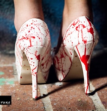 Bloody Pumps: The Best Halloween Party Shoes Ever Bloody Pumps: The Best Halloween Party Shoes Ever