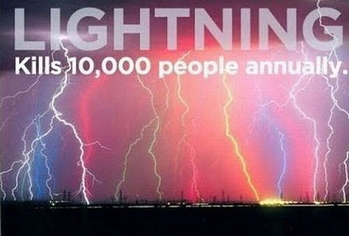 Lightning Kills People Every Year