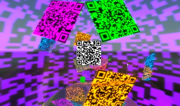 Colorful QR Code Barcodes 