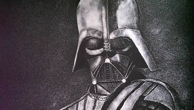 Unusual Dart Vader Portrait