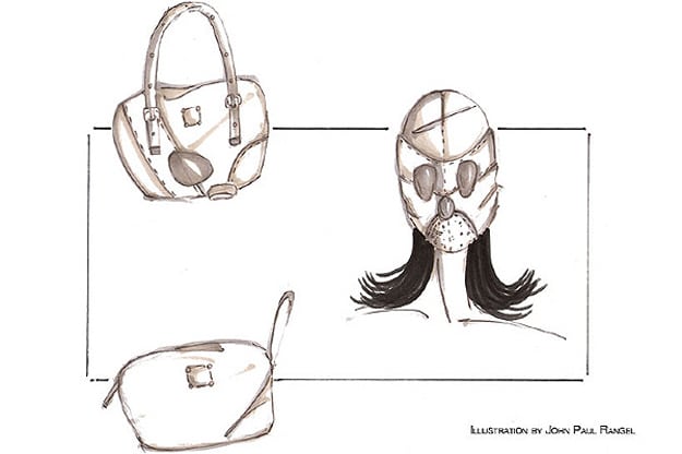 Handbags Used As Face Masks
