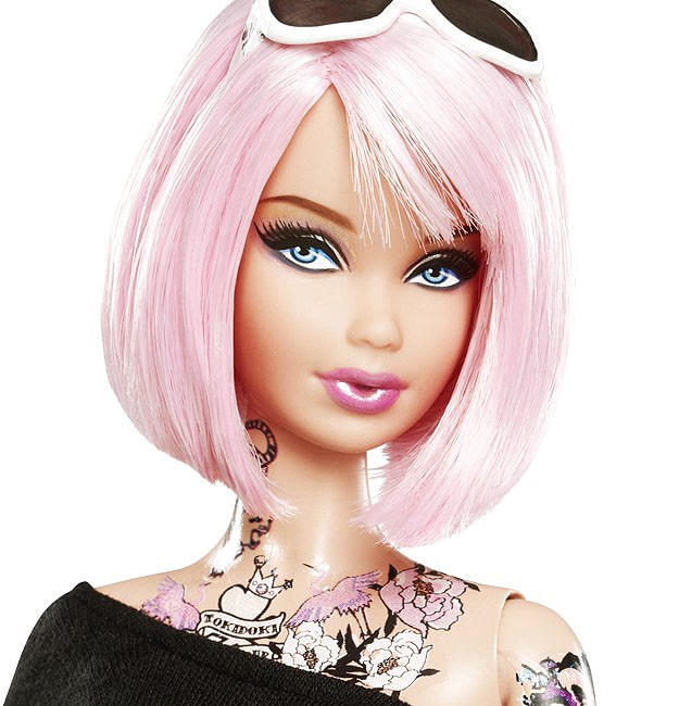 Barbie Doll With Tattoos 