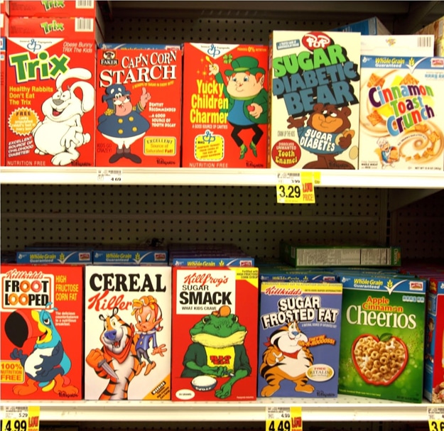 Ron English Redesigned Cereal