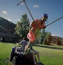 The Human Slingshot: The Thrill Of A Lifetime