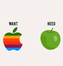 Our Wants vs. Our Needs: 12 Creative Illustrations