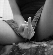 Giving Someone The Finger: It’s An Art Form [20 Pics]