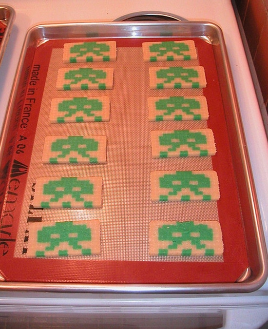 8-Bit Pixel Sugar Cookies