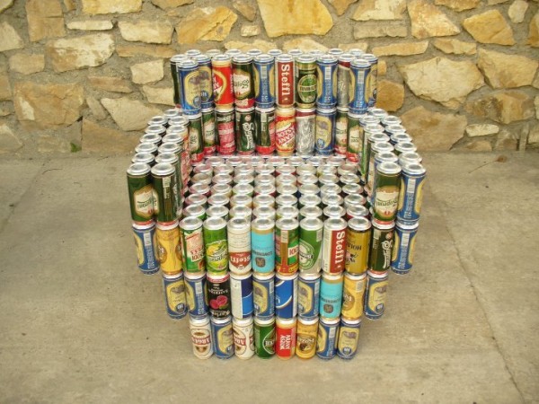 Recycled Beer Can Furniture Builds