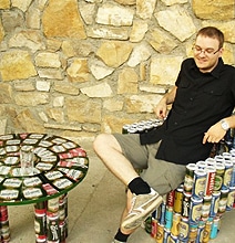 Beer Can Furniture: When Life Continues To Be A Party