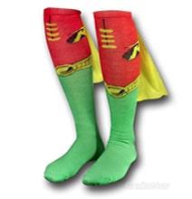 Superhero Socks With Capes: Get Your Geek On Superhero Socks With Capes: Get Your Geek On