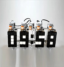 Twisted Time Lego Clock Is An Optimized Build Of Awesomeness Twisted Time Lego Clock Is An Optimized Build Of Awesomeness