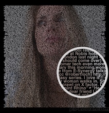 Firebox Twitter Art: Let Your Tweets Make A Portrait Firebox Twitter Art: Let Your Tweets Make A Portrait